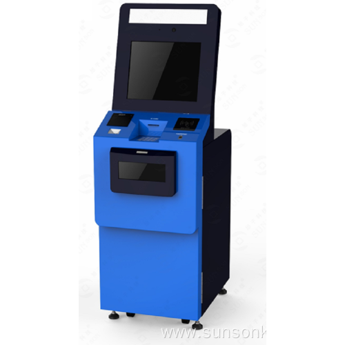 Self Service Withdrawal Kiosk Machine ATM